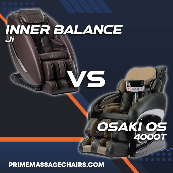 Massage Chair Comparison: Inner Balance Ji vs Osaki OS 4000T