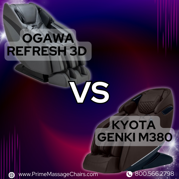 Ogawa Refresh 3D vs. Kyota Genki M380