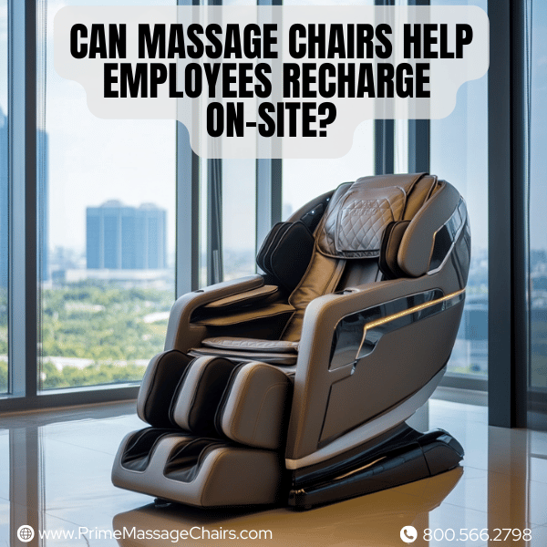 Can massage chairs help employees recharge on-site?