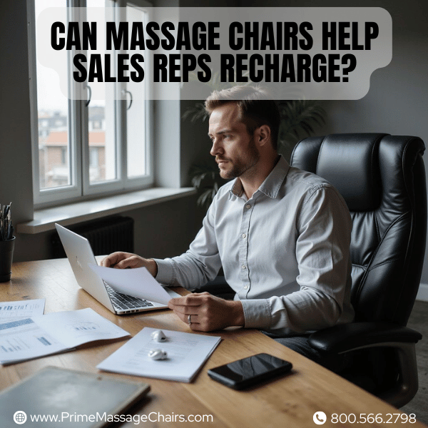 Can massage chairs help sales reps recharge?