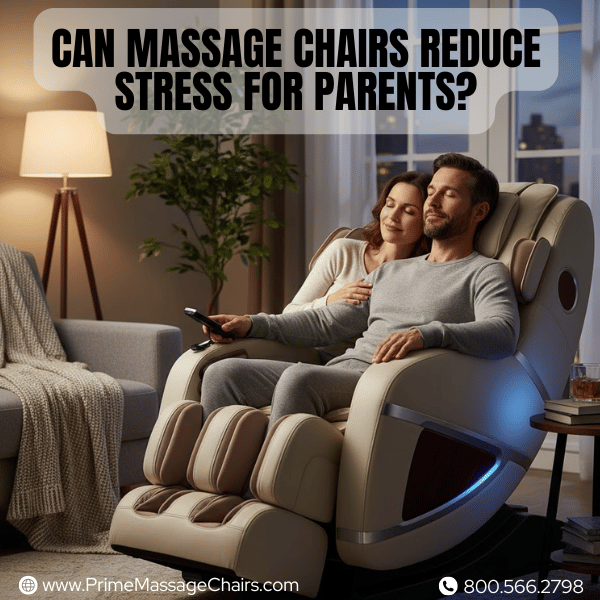Can massage chairs reduce stress for parents?