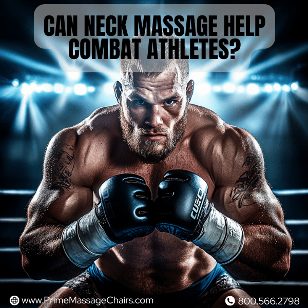 Can neck massage help combat athletes?