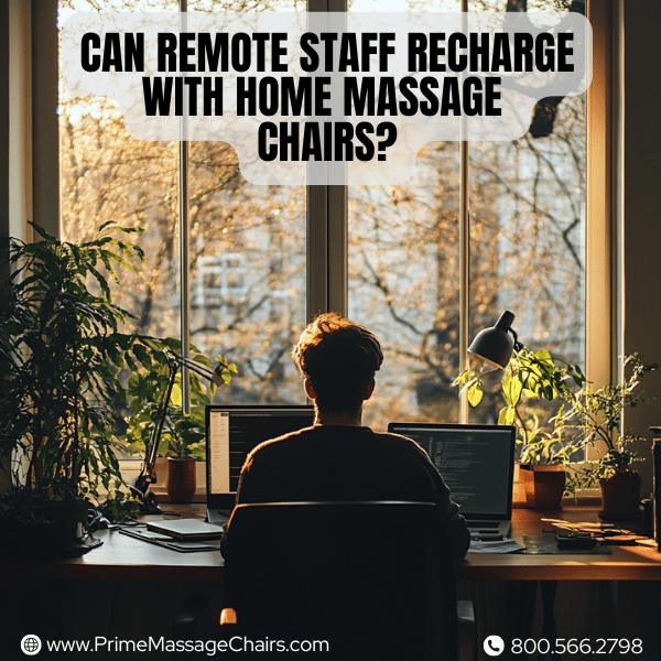 Can remote staff recharge with home massage chairs?