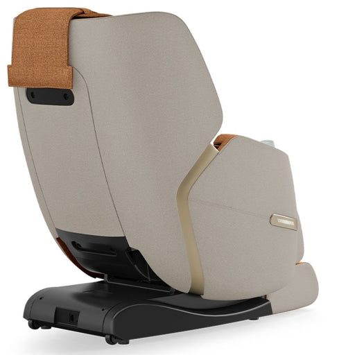 Positive Posture Solara Massage Chair -in Butterscotch Back View.