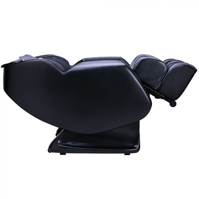 Ergotec ET-150 Neptune Massage Chair in Black & Grey Reclined Position