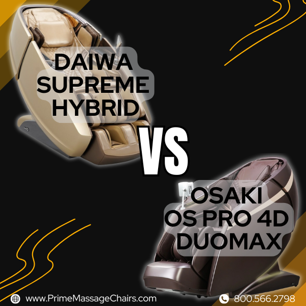 Daiwa Supreme Hybrid vs Osaki OS Pro 4D DuoMax