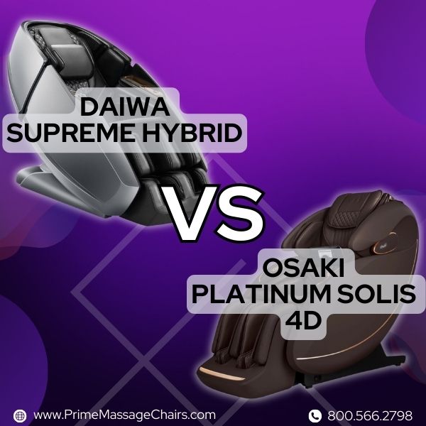 Daiwa Supreme Hybrid vs Osaki Platinum Solis 4D