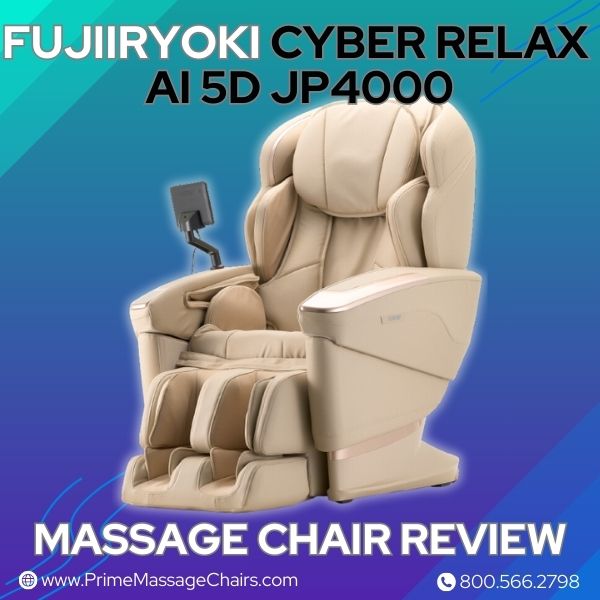 Fujiiryoki Cyber Relax AI 5D JP4000 Massage Chair Review
