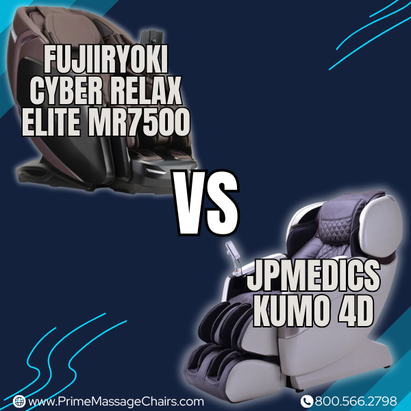 Fujiiryoki Cyber Relax Elite MR7500 vs. JPMedics Kumo 4D