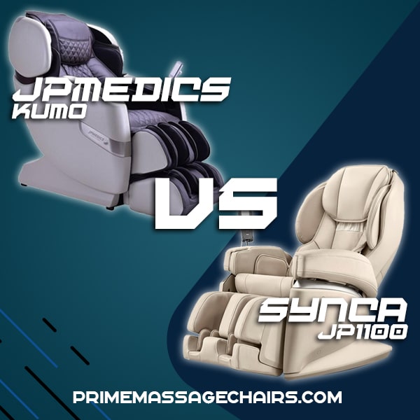 Massage Chair Comparison: JPMedics Kumo vs Synca JP1100
