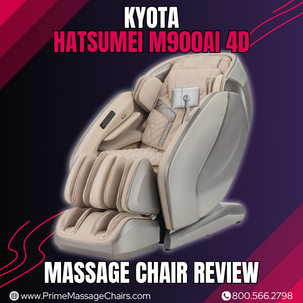 Kyota Hatsumei M900AI 4D Massage Chair Review