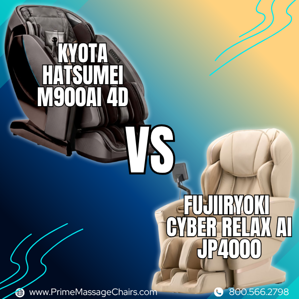 Kyota Hatsumei M900AI 4D vs. Fujiiryoki Cyber Relax AI 5D JP4000