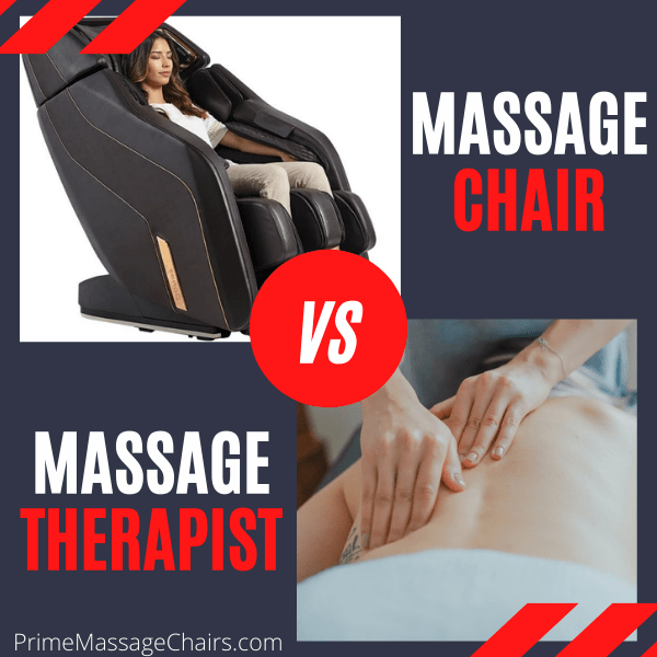 Massage Chair vs Massage Therapist