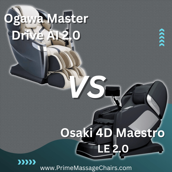 Ogawa master drive vs osim ulove 2025