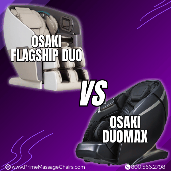Osaki Flagship Duo vs Osaki DuoMax