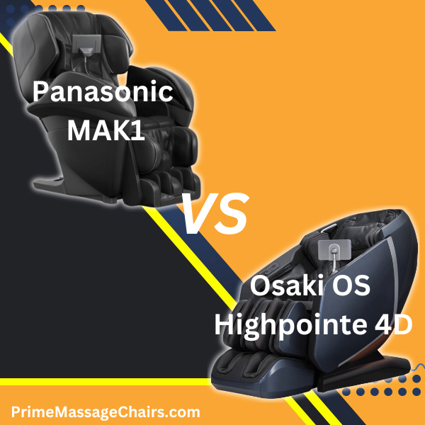 Panasonic MAK1 vs Osaki OS Highpointe 4D