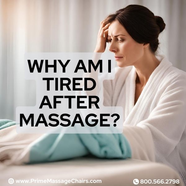 Why am I tired after massage?