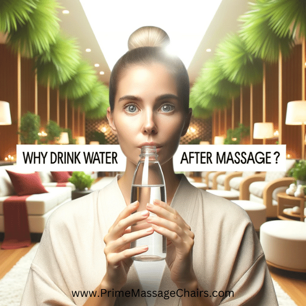 Why Drink Water after Massage?