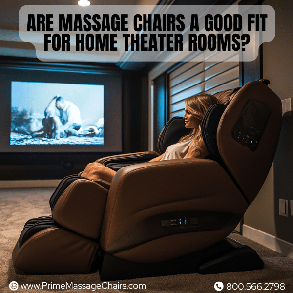 Are massage chairs a good fit for home theater rooms?