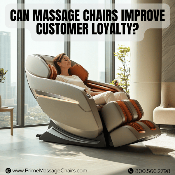 Can massage chairs improve customer loyalty?