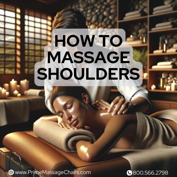 How to massage shoulders.