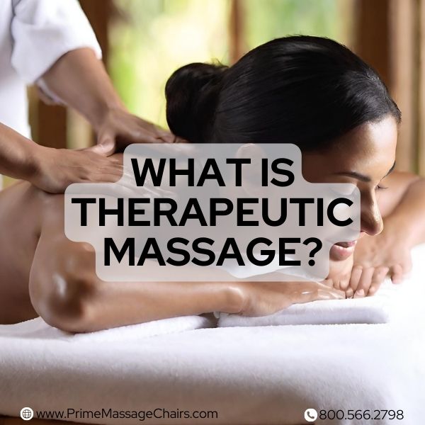 What is therapeutic massage?