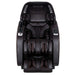 Daiwa Hubble Plus 4D Massage Chair in Chocolate front view with airbags.