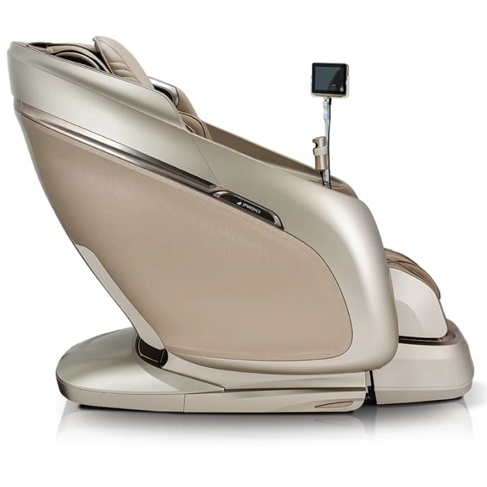 JPMedics Kaze Massage Chair in Beige/Champagne Side View