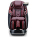 JPMedics Kaze Massage Chair in Black/Burgundy Front View