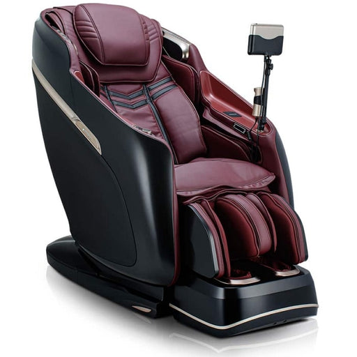 JPMedics Kaze Massage Chair in Black/Burgundy