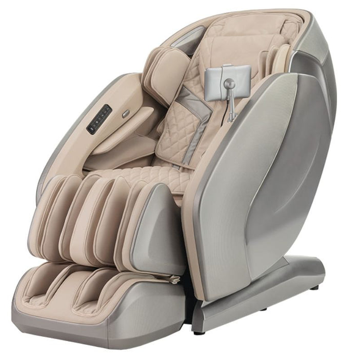 Kyota Hatsumei M900AI 4D Massage Chair in Gray/Tan