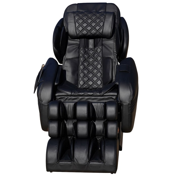 Luraco Model 3 Hybrid SL Medical Massage Chair in black Front View