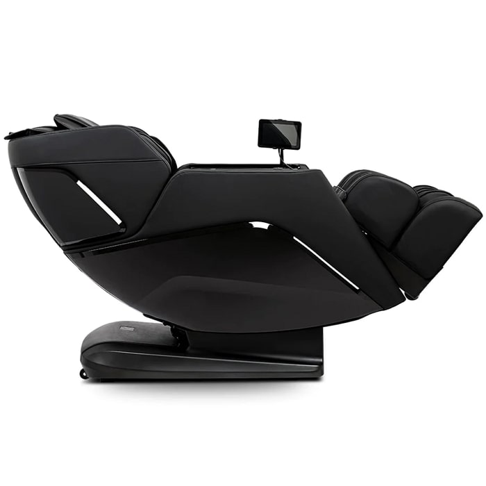 Ogawa Active XL 3D Massage Chair in Black Reclined Position