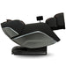 Ogawa Active XL 3D Massage Chair in Gun Metal & Brown Reclined Position