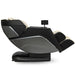 Ogawa Active XL 3D Massage Chair in Gun Metal & Ivory Partially Reclined Position