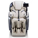 Ogawa Master Drive AI 2.0 Massage Chair in Gun Metal and Ivory Front View