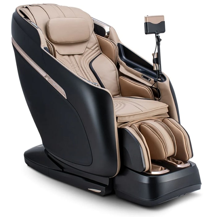 Ogawa Master Drive Duo Massage Chair in Black & Champagne