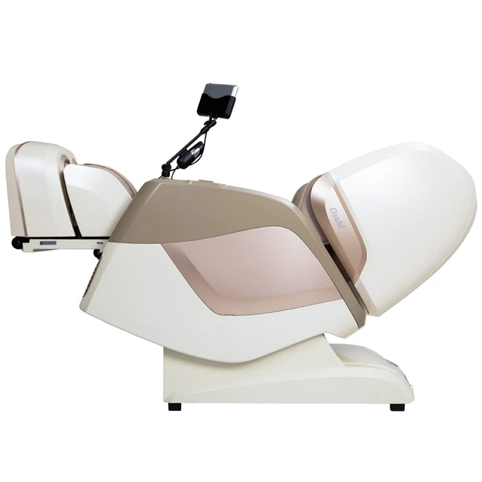 Osaki 4D Maestro LE 2.0 Massage Chair in beige zero gravity position.