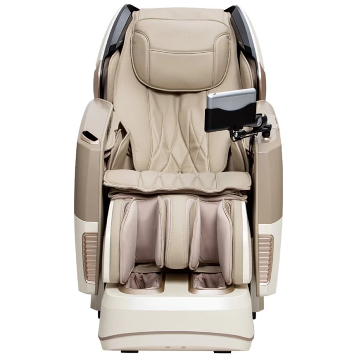 Osaki 4D Maestro LE 2.0 Massage Chair in Beige front view.