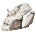 Osaki Apex Duo 5D + 4D Massage Chair Sliding panel in taupe color.
