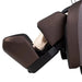 Osaki Duke XL 4D Big & Tall Massage Chair in Black/Brown Extendable footrest