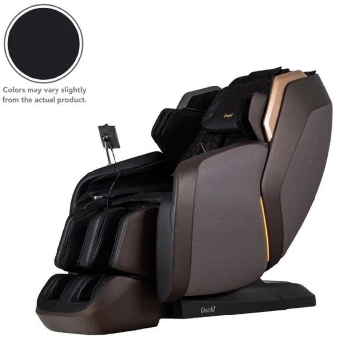 Osaki Duke XL 4D Big & Tall Massage Chair in Black/Brown