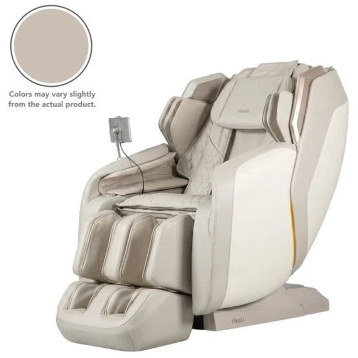 Osaki Duke XL 4D Big & Tall Massage Chair in Taupe