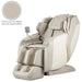 Osaki Duke XL 4D Big & Tall Massage Chair in Taupe