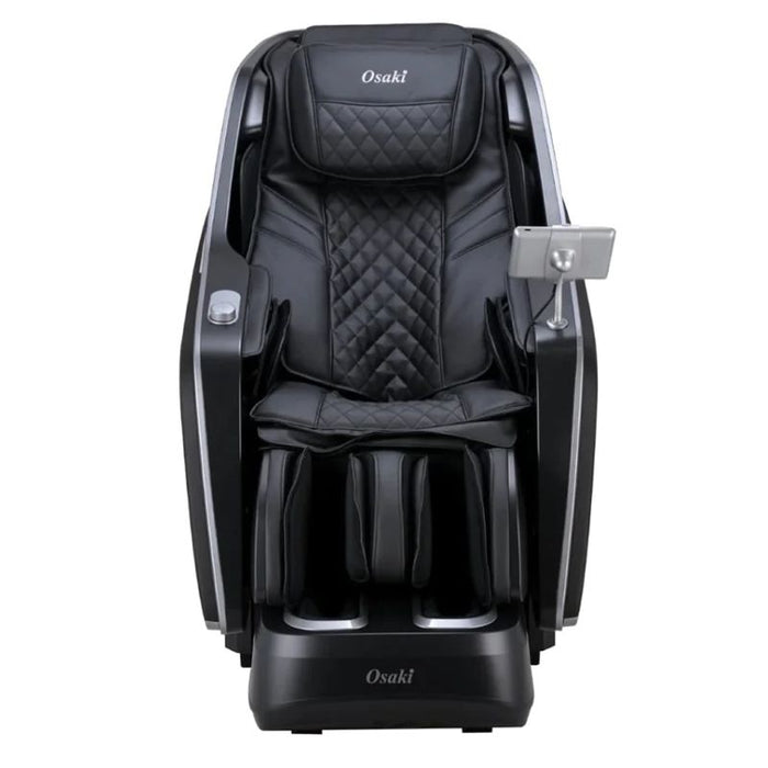 Osaki JP Nexus 4D Japanese Massage Chair in black front view