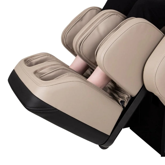 Osaki JP650 3D Massage Chair extendable footrest.