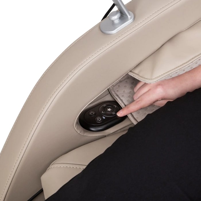 Osaki JP650 3D Massage Chair side panel control.