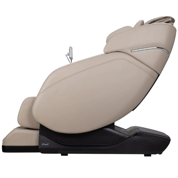Osaki JP650 4D Japanese Massage Chair in Taupe Side View