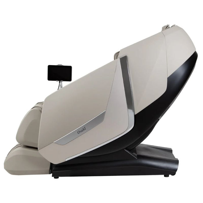 Osaki Kairos Duo 5D+4D Massage Chair in Taupe  Side View