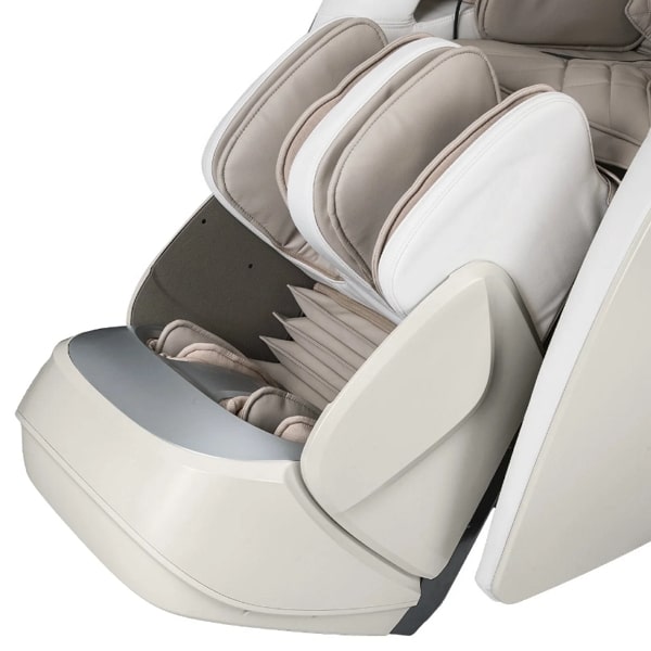 Osaki OS Pro DuoMax 4D Massage Chair in Taupe Extendable Footrest